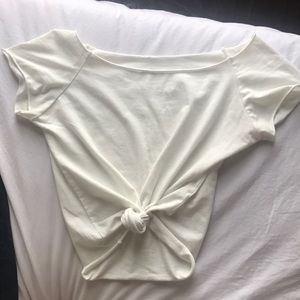 DONATING TODAY💕BRANDY MELVILLE Crop Top Off White